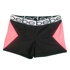 bebe colorblock shorts